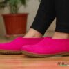 Outdoor Shoes With Rubber Sole - Fuchsia